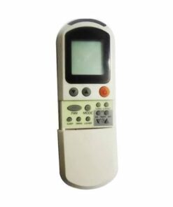 ريموت تكييف يونيون اير بشاشة LCD وأزرار FAN وMODE وTURBO